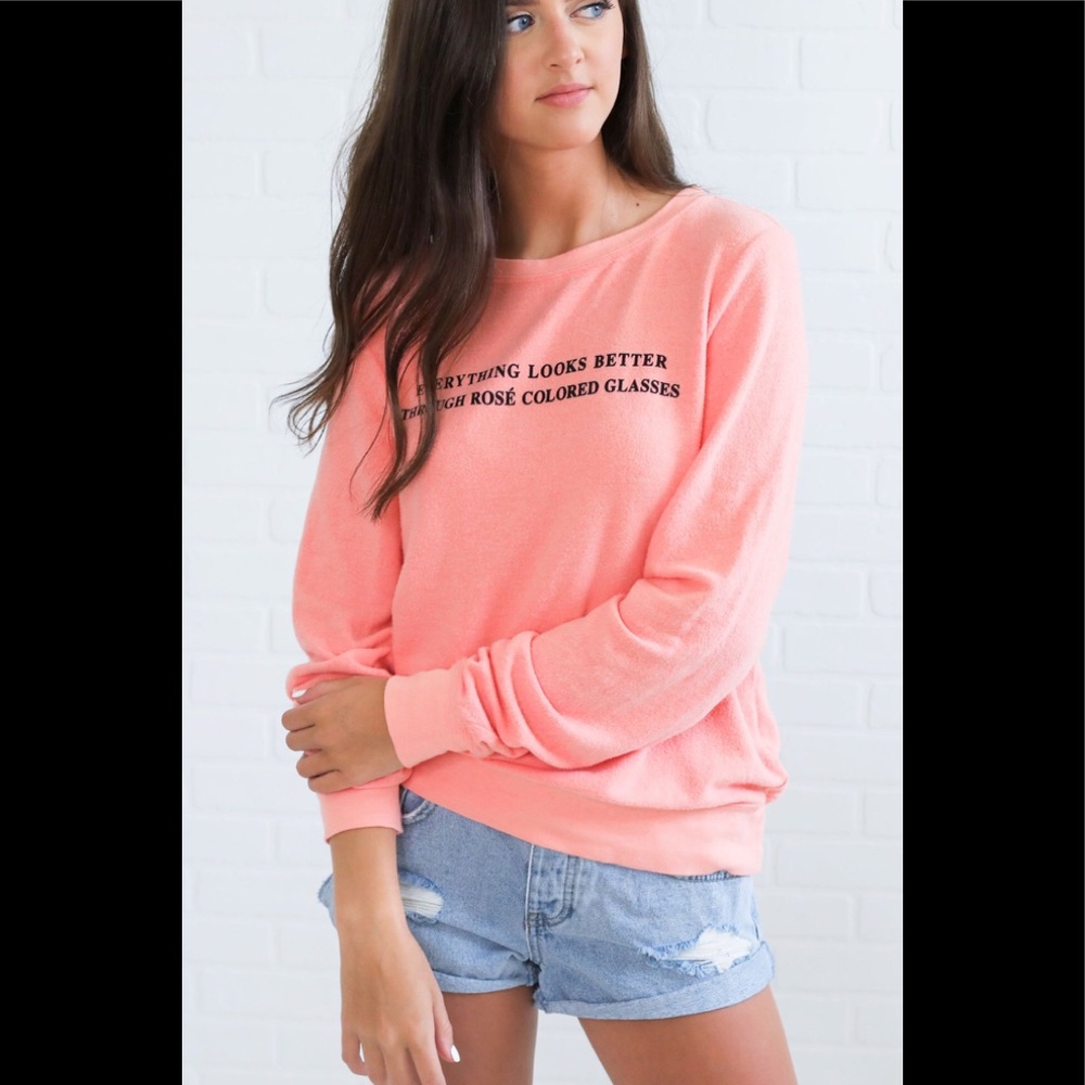 Wildfox RARE Baggy Beach Jumper Medium - Picture 1 of 12